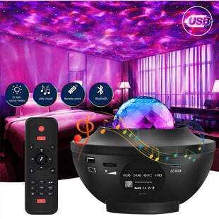 Galaxy Projector Starry Bluetooth Light Child Night Colorful
