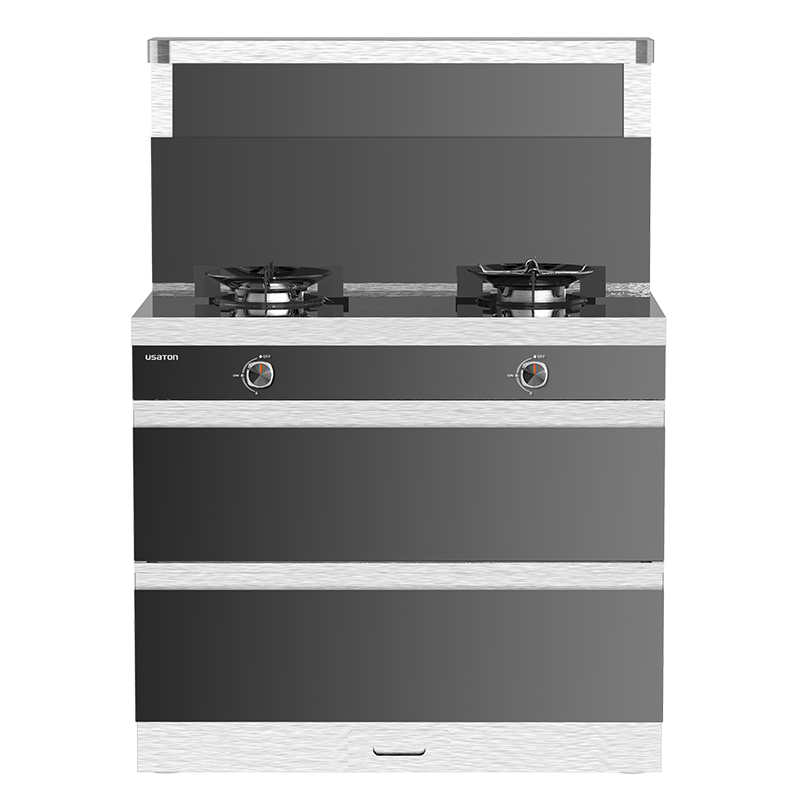 阿诗丹顿集成灶 120l大容量 电加热自动清洗 一级能效天然气u11xd