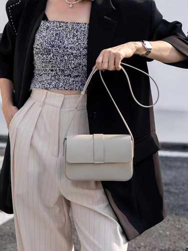 小包包高级感时尚小方包TOGO头层牛皮女包真皮单肩斜挎包时尚女包