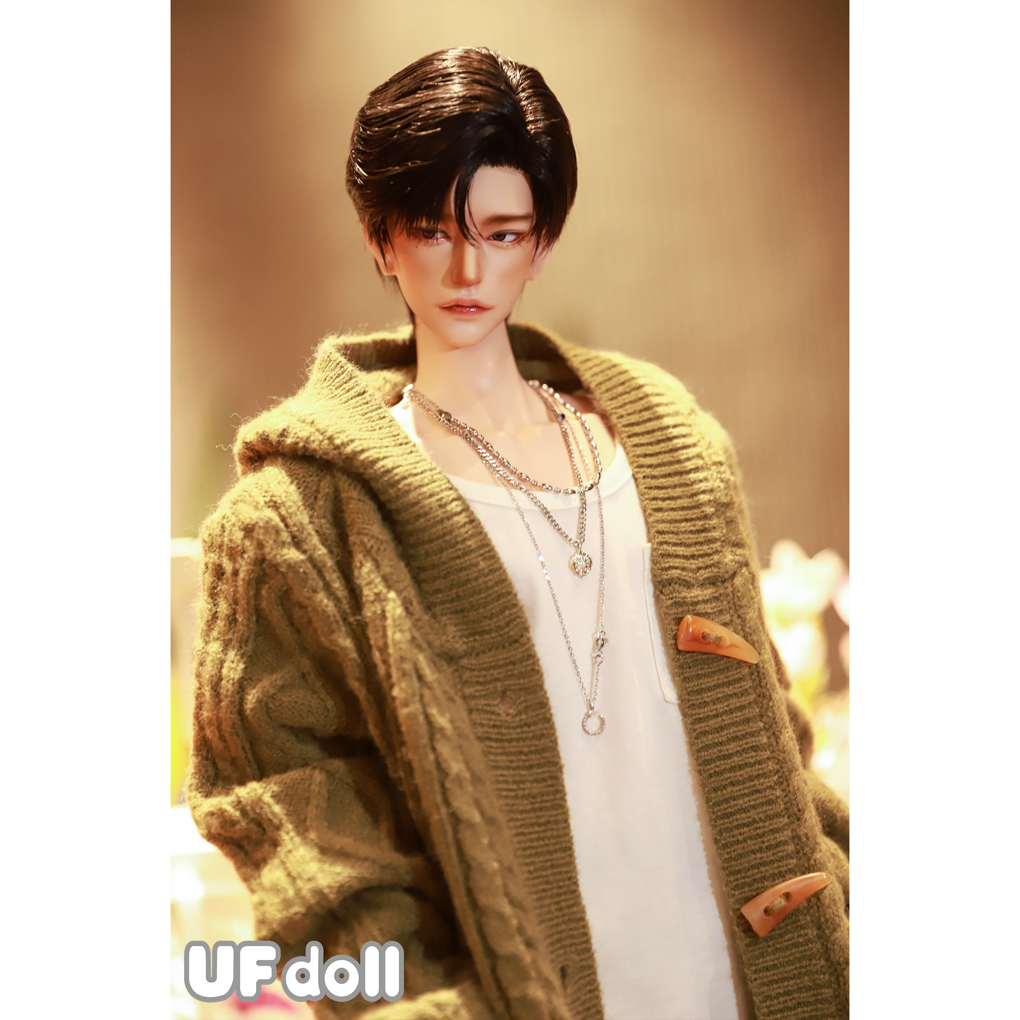 预定 UFdoll 70叔叔单头 323 326 70BJD娃娃无妆素头 - 实物图