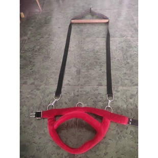 比特犬脖套项圈脖圈背带斗狗训练装备跑步机用品背带拖带猛犬包邮