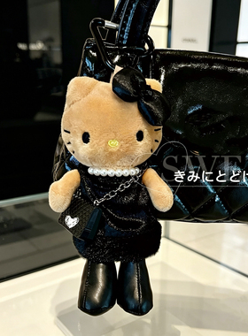 日系高颜值kitty凯蒂猫挂件暗黑甜妹公仔包挂件包配饰送女生礼物