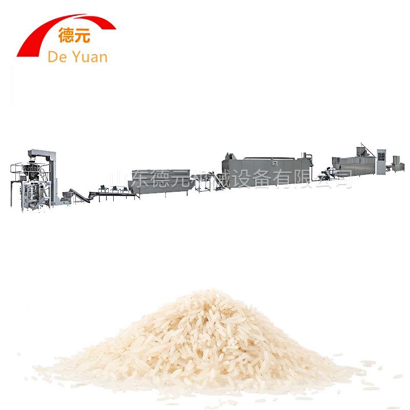 印度大米生产线速食营养米生产线大米膨化机大米多功能
