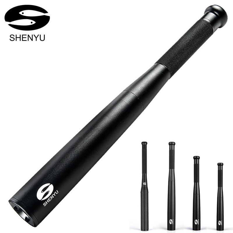棒球棍手电筒充电家用户外车载防狼防身多功能战术自卫棍战术手电