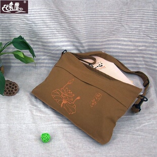 新款远尘高档僧包僧人用品海清袋双用三衣袋出家人和尚居士僧衣斜