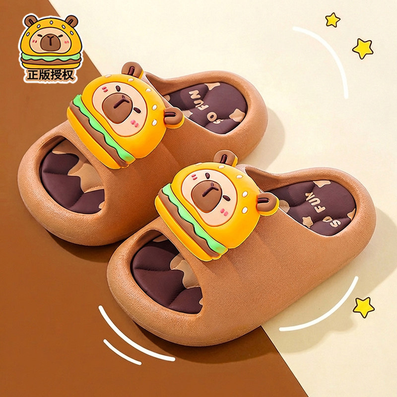 卡皮巴拉儿童凉拖鞋男童2026夏季新款可爱防滑居家室内拖鞋中大童,童鞋/婴儿鞋/亲子鞋,儿童凉拖鞋,淘宝优惠券,粉丝福利购,淘宝优惠卷