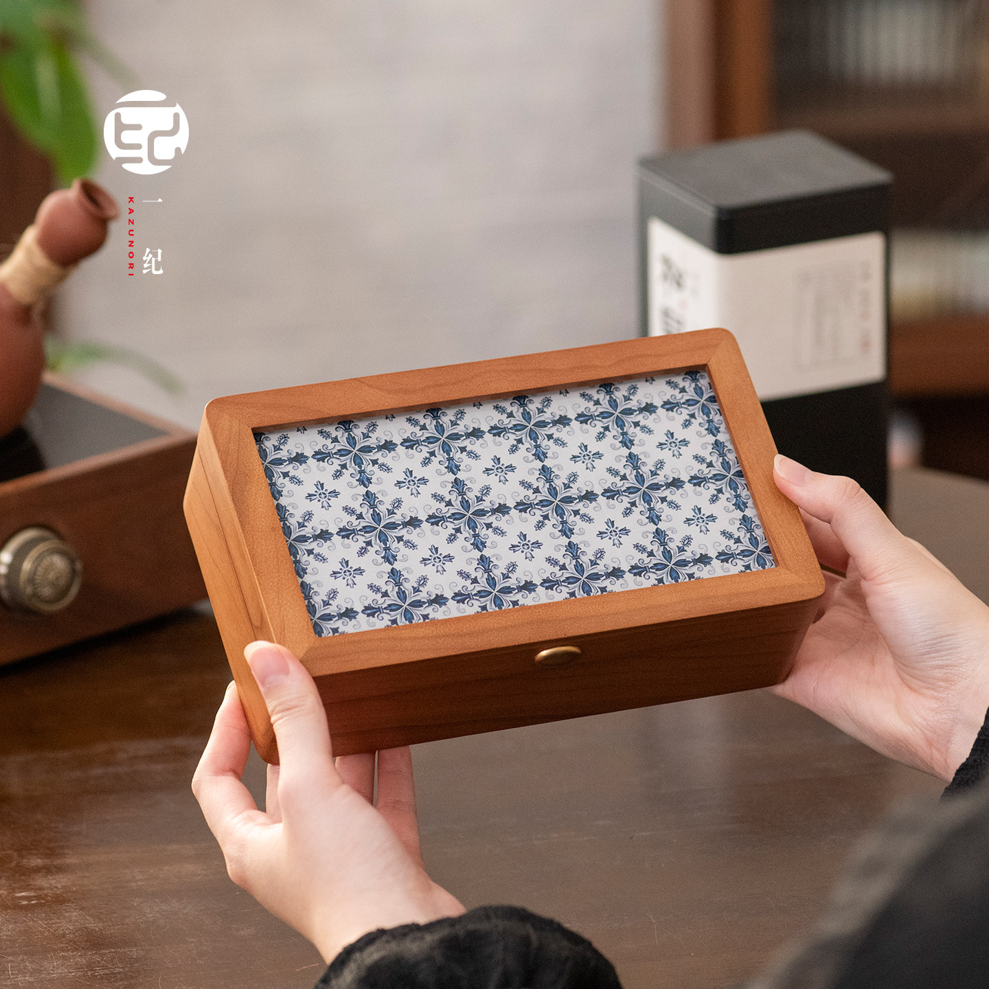 文玩手串收纳盒樱桃木实木茶道茶室专用木盒子空盒放玉石串珠收纳,餐饮具,茶道/零配,淘宝优惠券,粉丝福利购,淘宝优惠卷