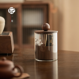 牙签牙线棉签三合一收纳盒创意家用茶室北美黑胡桃木收纳筒