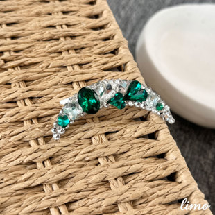 马尔济斯顶夹祖母绿富贵千金大小姐狗狗发夹宠物发夹西施约克夏