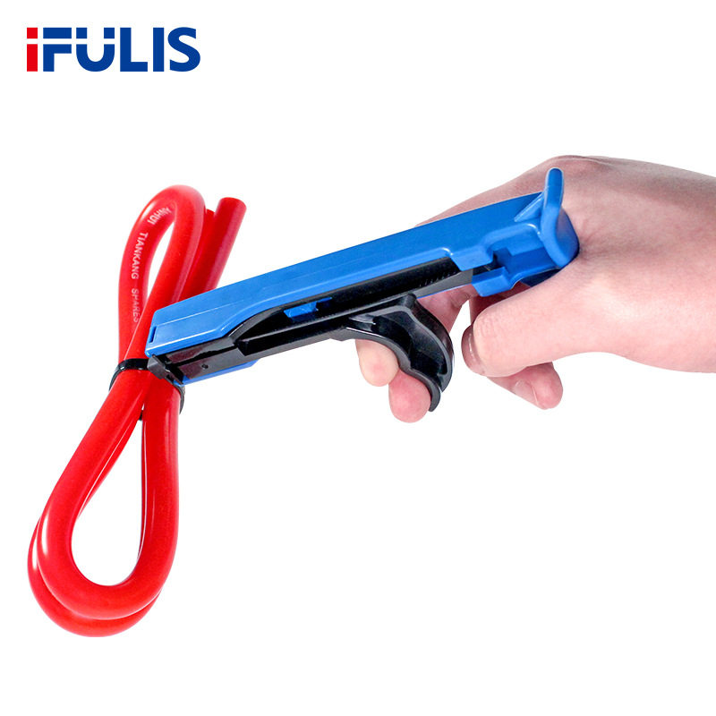 TG-100便携式尼龙扎带收束枪尼龙扎带枪自动拉紧扎带枪捆扎剪通用