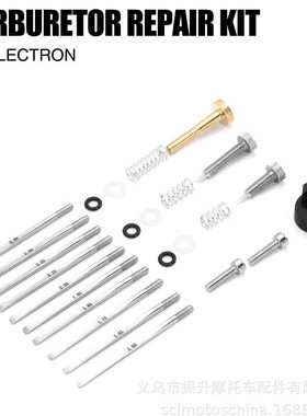 Pro-Series LECTRON化油器不锈钢油针空气调节螺丝 Metering Rods
