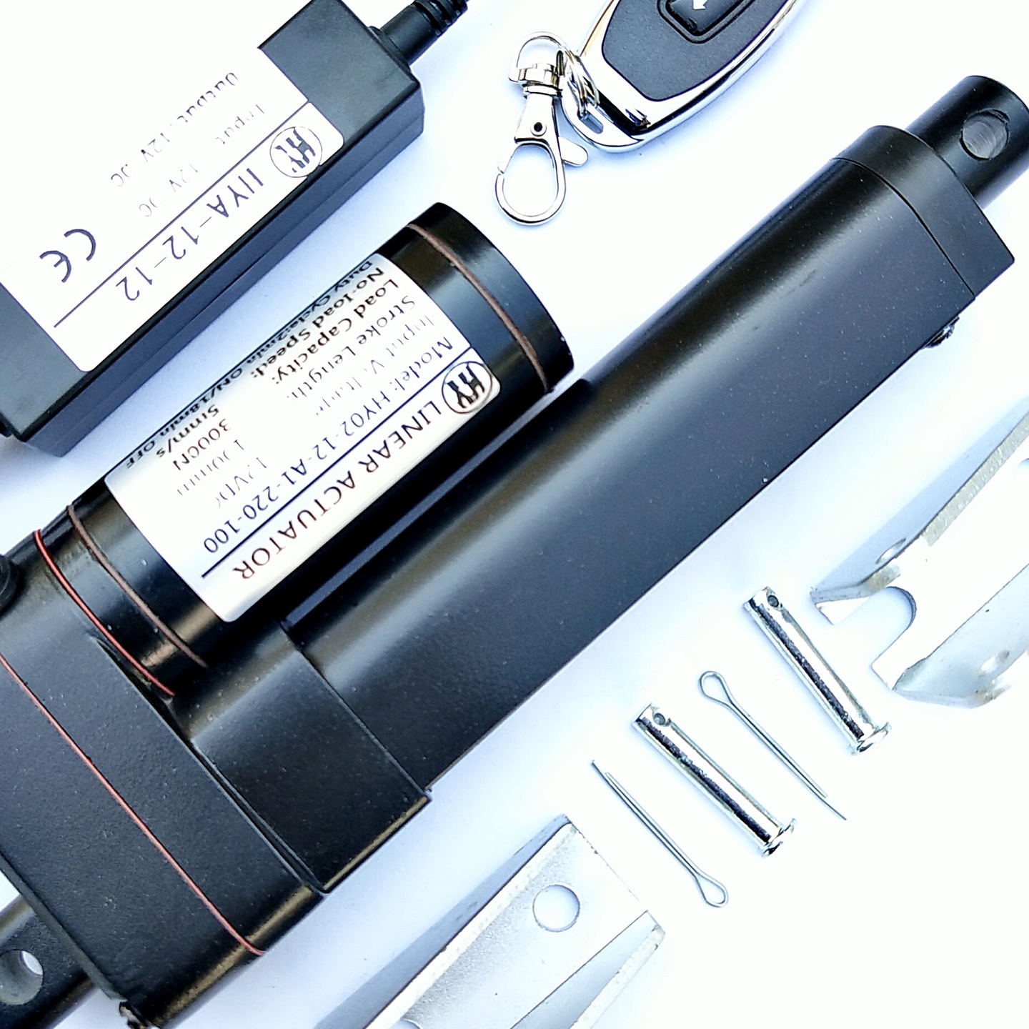 HY02厂家推力型工业多功能伸缩杆微型直线直流电机电动推杆