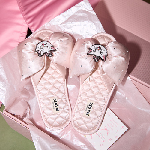 Gukoo/果壳拖鞋女四季款玛丽猫联名轻奢高级感家居拖鞋