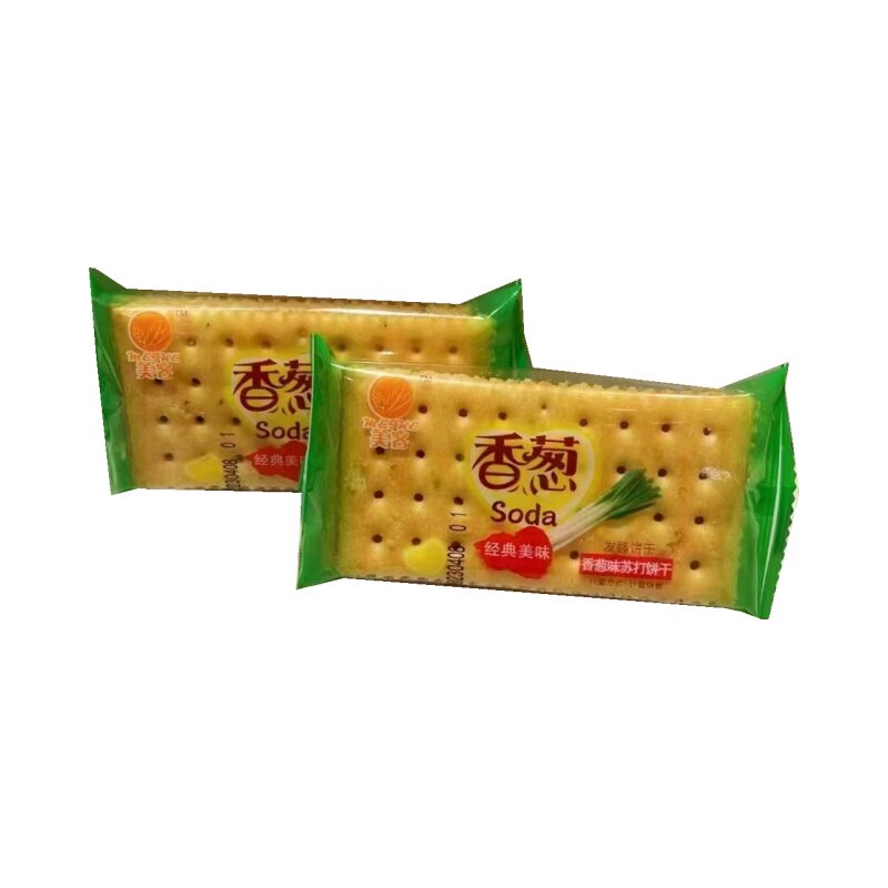 美客香葱苏打饼干散装称重包邮