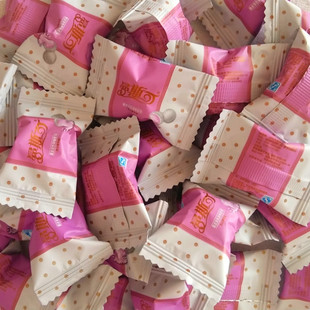 脆皮双色双味软球曼斯可香芋味喜糖5斤芋头夹心软糖休闲零食袋装