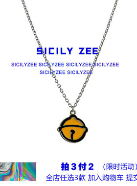 SIZEE小叮铛锁骨链女潮日韩卡通