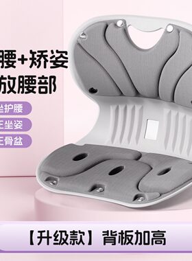 人体工学护腰坐垫学生矫正坐姿椅腰靠办公室久坐不累腰托椅