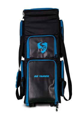 板球Cricket SG 22 Yards Wheelie Trunk Cricket Kit Bag装备包