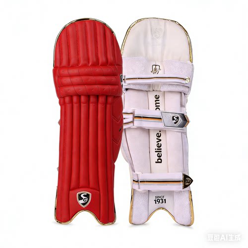 板球Cricket Leg pads SG hilite red customized高级击球护腿