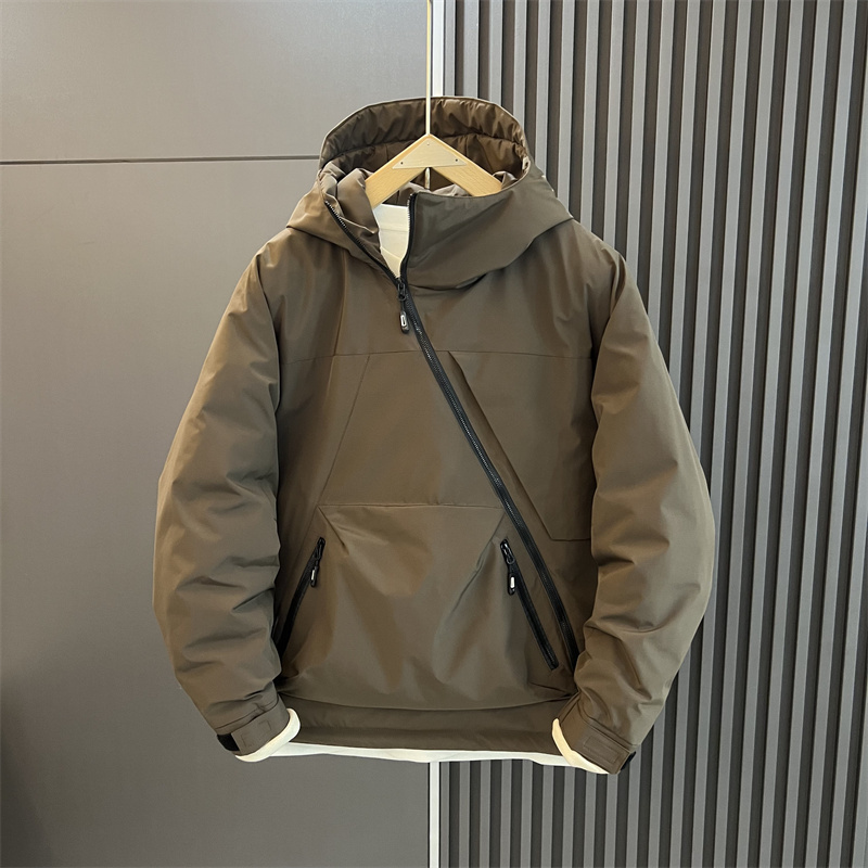 MAROLIO~潮流优选！石墨烯羽绒服男士冬季日系户外工装连帽冲锋衣