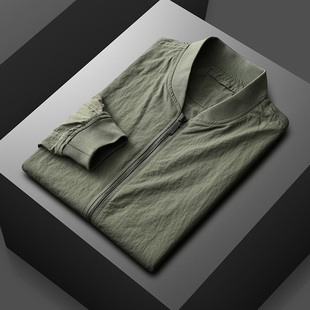 VIRRI CIAGA 2024新款夹克男士春夏季防风外套战术飞行服潮流上衣