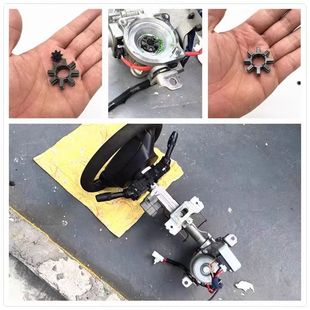 适用传祺GA6GA5GS3GS4GS8GM8方向机管柱齿轮胶齿转向柱小齿轮胶