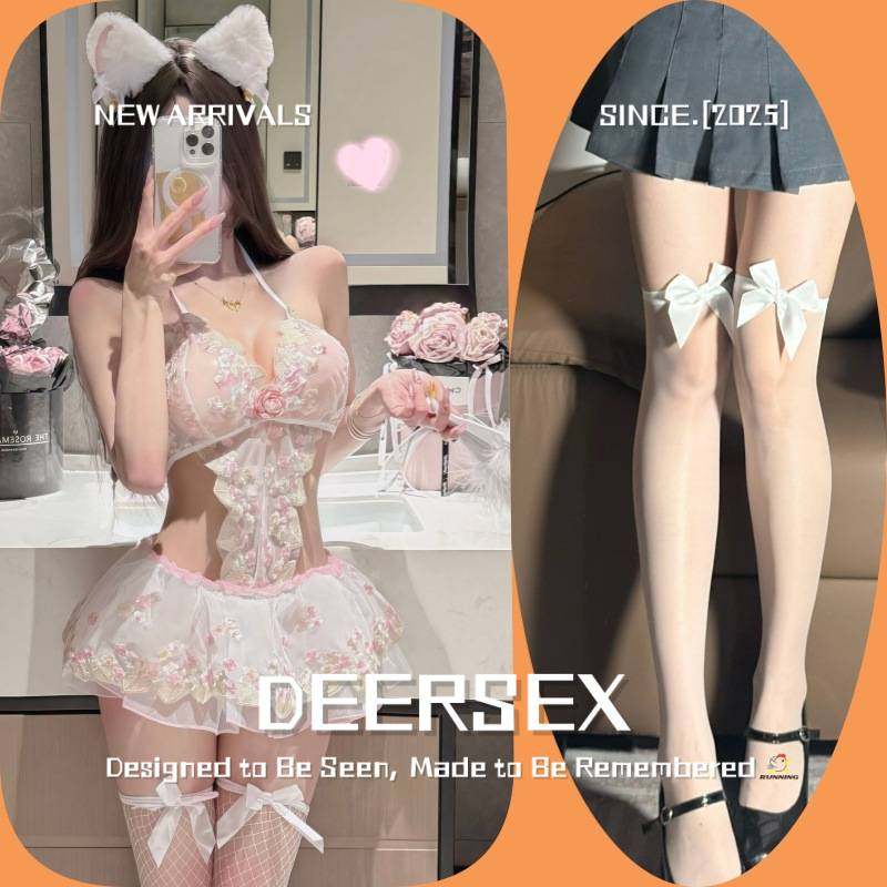 灌云丝袜纯蕾丝新娘装夜战袍免脱吊带蕾丝裙制服套装趣味内衣情侣