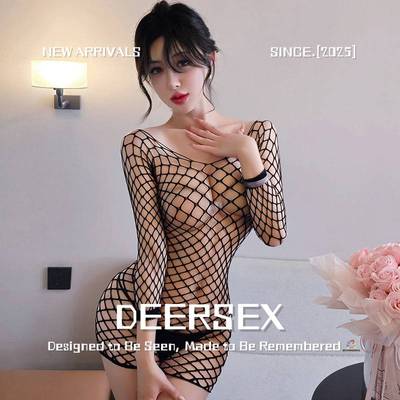 连云港夜迷离丝袜内衣纯连体网衣免脱制服黑丝大码蕾丝纯欲性感免