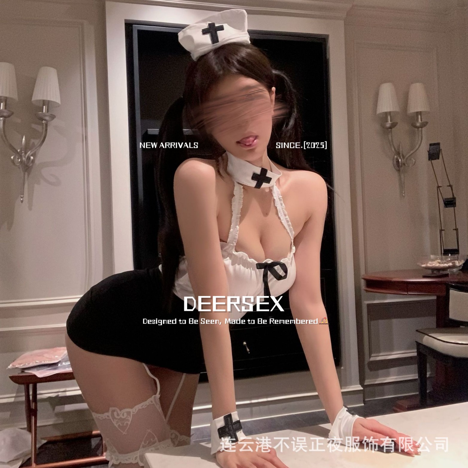 【鹿角秘密】内衣护士制服纯秘书套装绪睡衣床上禁qqny