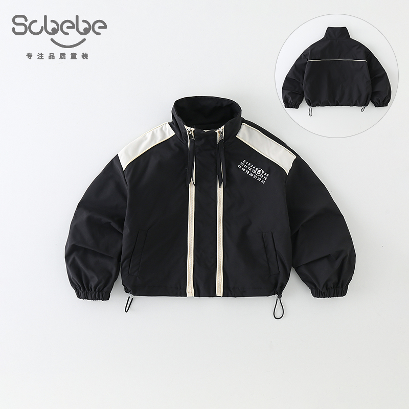 男童冲锋衣外套春秋中小童