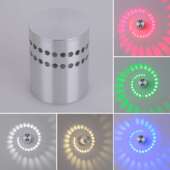 嵌入式 LED室内壁灯创意楼梯过道灯圆形螺旋极简走廊装 饰灯明装