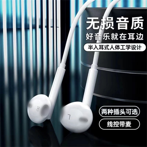 适用X8/X8A/X7D-5G/X7/X9/X6D入耳type-c接口数字耳机有线k歌降噪