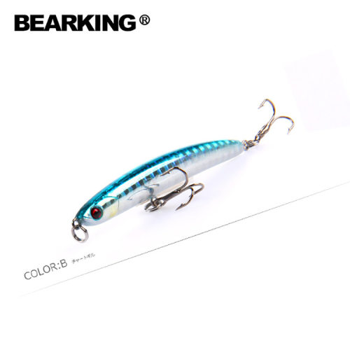 熊王BEARKING路亚饵潜艇沉水铅笔远投路亚饵鲈鱼鱼饵68mm6.2g路亚