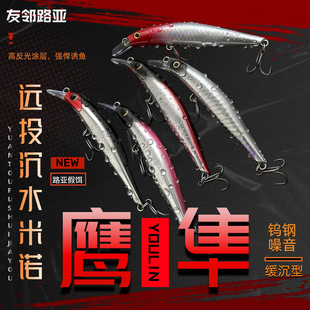 YOULIN友邻钨钢超远投缓沉米诺噪音响珠翘嘴鲈鱼通用假饵野钓