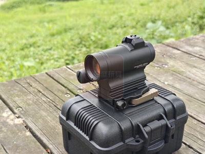 高品复刻版Aimpoint M5S高清透光抗震防水无功能摆件 弹弓备件