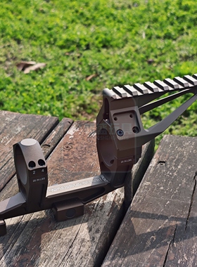 高品NF镜桥的延长导轨20mm宽度30mm管径 1.54 1.93高度金属镜桥