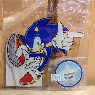 【全店满20包邮】刺猬索尼克二次元周边索尼克夏特立牌亚克力自制