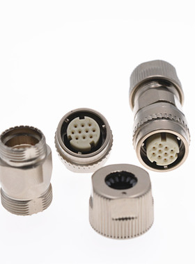 SUNTONE SM10S三菱安川编码器接头CM10-SP10S SM10-SP10S-M 10芯