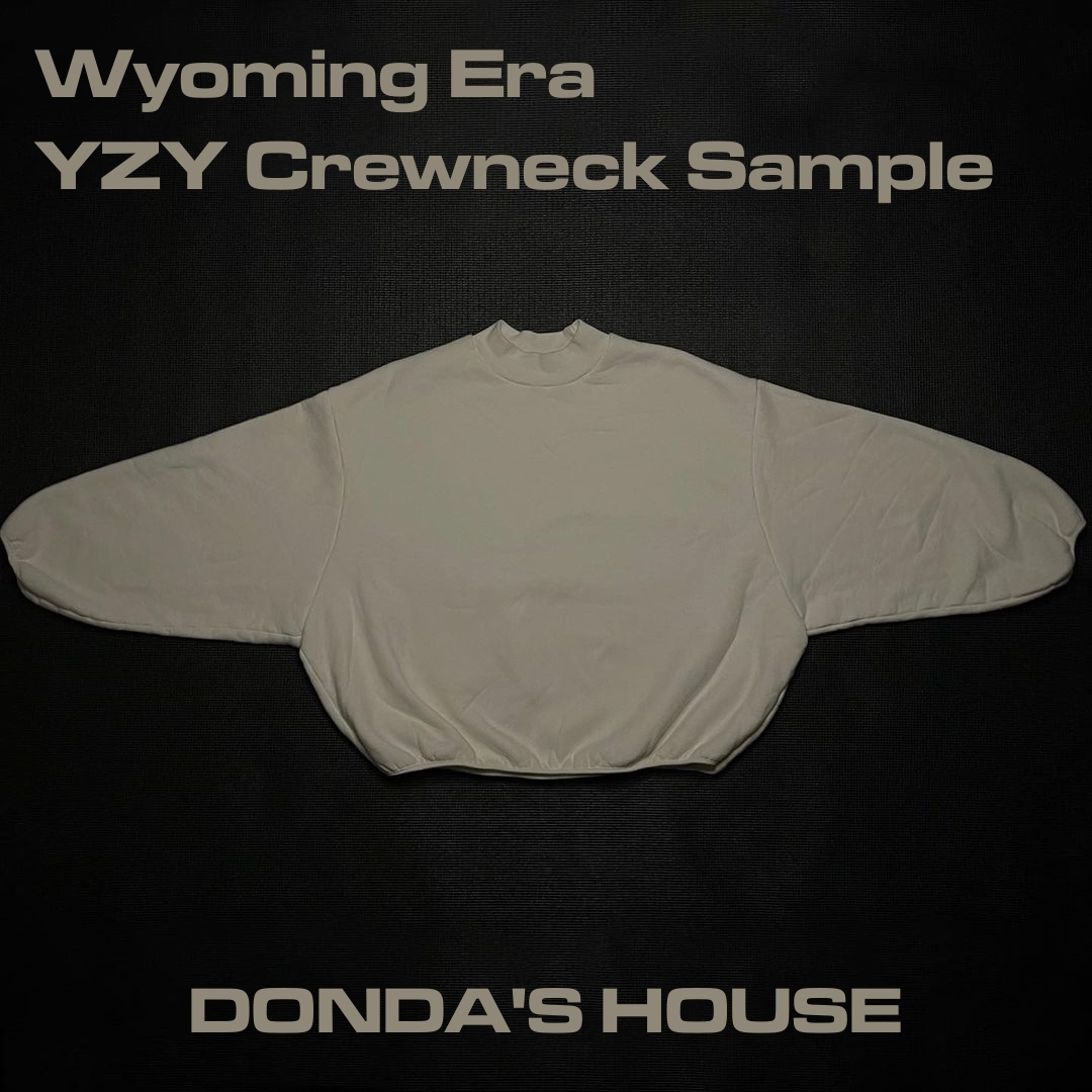 YZY Wyoming Era Crewneck Sample  怀俄明 ee圆中领卫衣