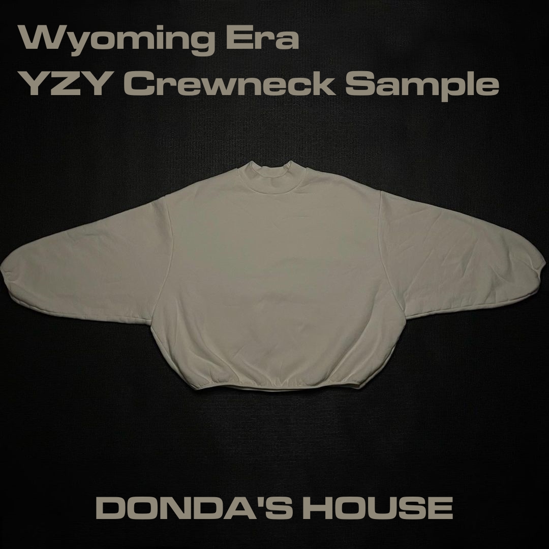 YZY Wyoming Era Crewneck Sample 侃爷 怀俄明农场 圆中领卫衣 男装 卫衣 原图主图