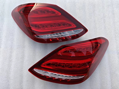 W205后尾灯C180刹车灯C200LED尾灯0C260 C300防追尾灯