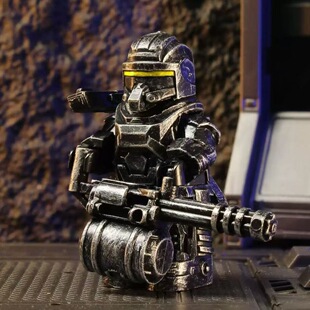 动力机甲和平精英地铁逃生人仔积木兼容乐高男孩益智拼装小人玩具