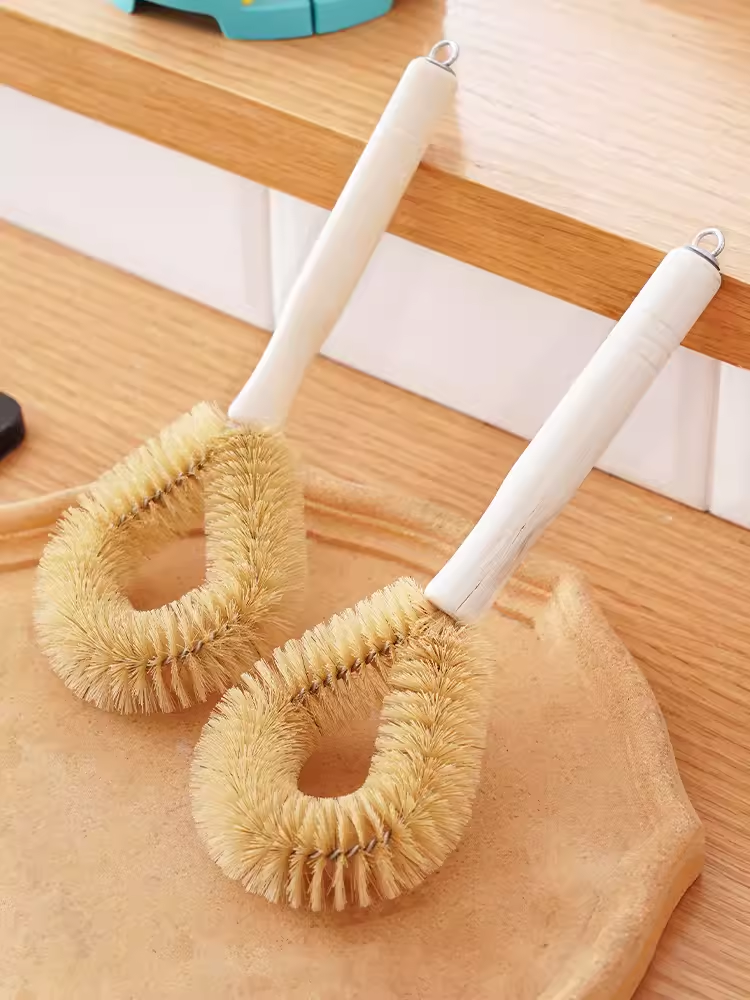 现货猪鬃锅刷厨房清洁用品 清洁刷不沾油刷子店百货