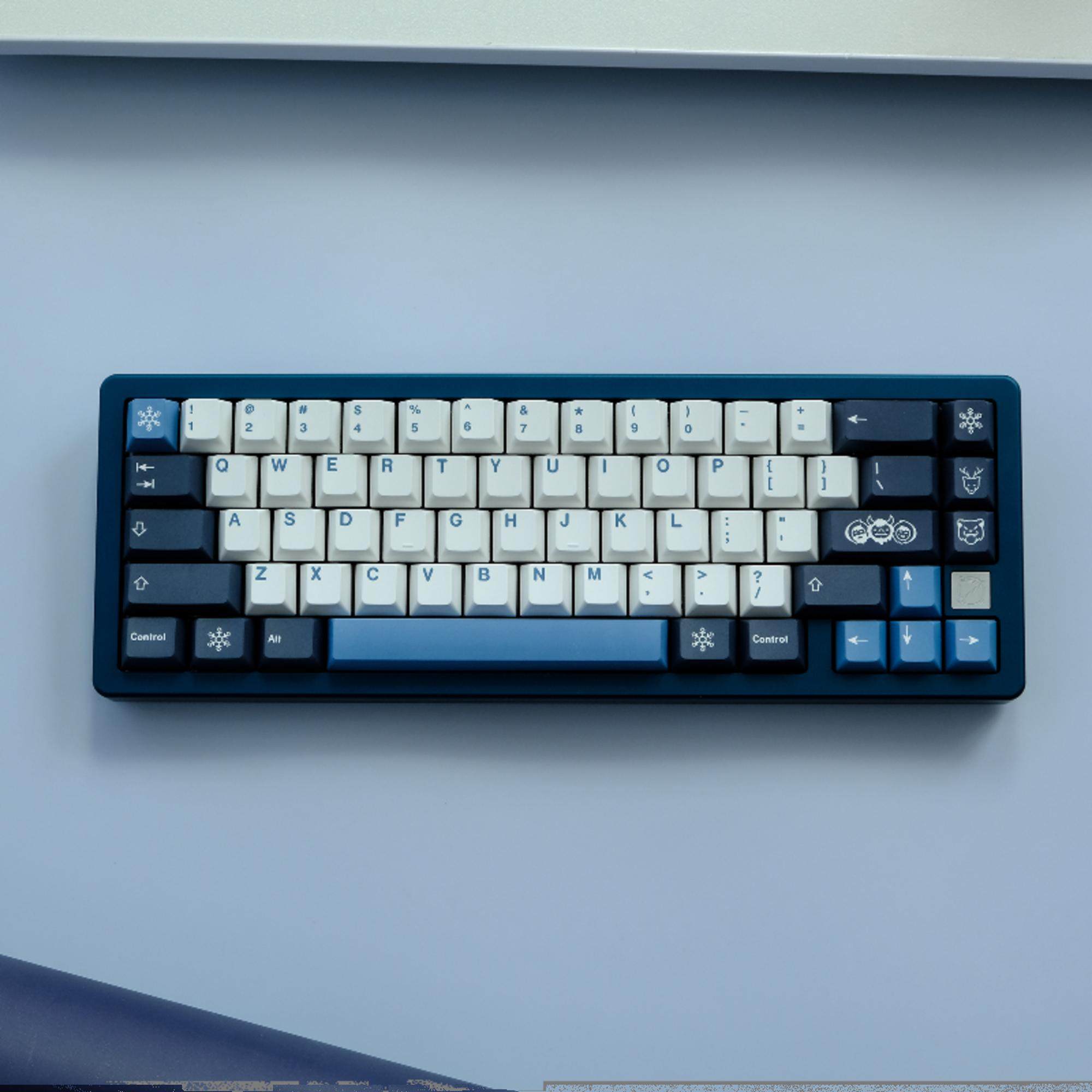 北极圈 键帽 五面热升华 PBT材质 原厂高度键帽