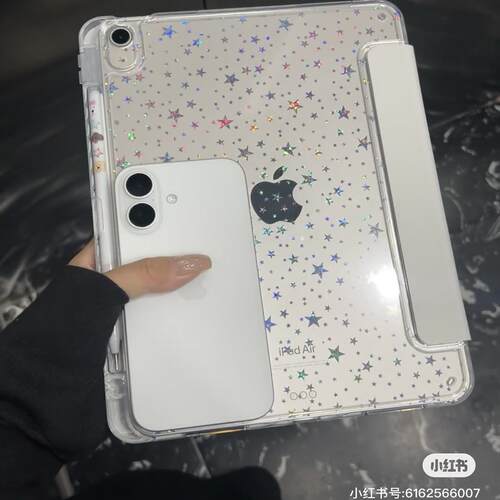 ipad保护套适用2025第11代硬壳2022款苹果air5保护壳防摔pro11寸ipad9带笔槽10代平板三折2021第九代8透明7