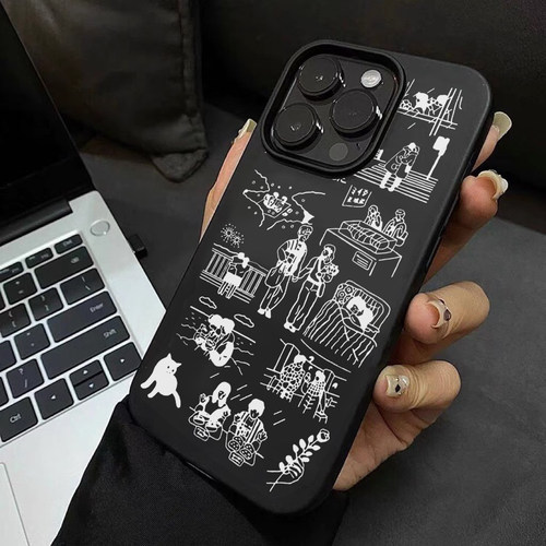 苏打suda菅田将晖花束般的恋爱漫画适用iPhone15promax壳华为mate小米OPPO硅胶黑白苹果安卓透明软壳