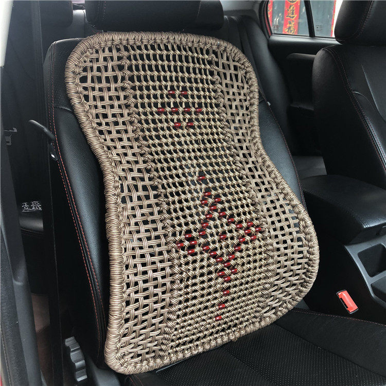 汽车用品夏季车用腰靠办公家用座椅靠背腰枕靠透气按摩大腰靠背