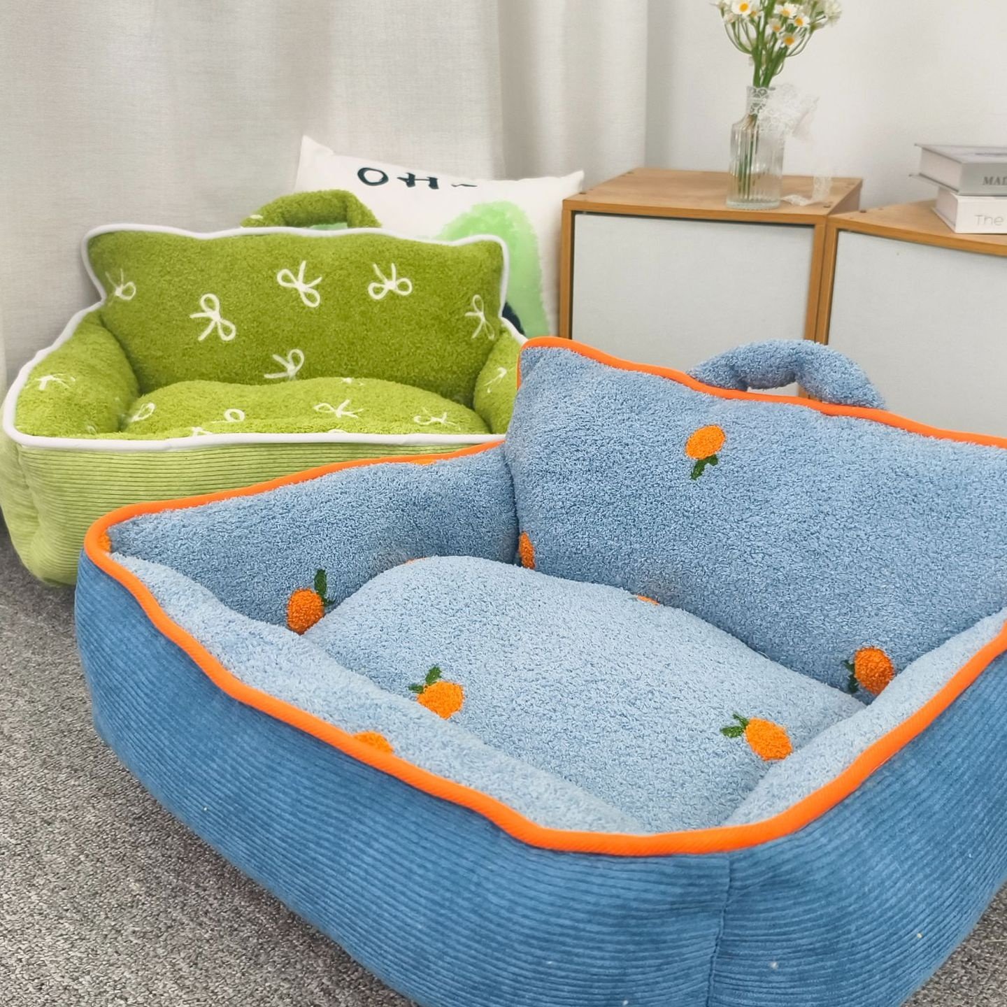 狗沙发窝田园宠物窝中小型犬猫通用宠物床格子窝秋冬保暖宠物窝,宠物/宠物食品及用品,猫笼子/猫别墅,淘宝优惠券,粉丝福利购,淘宝优惠卷