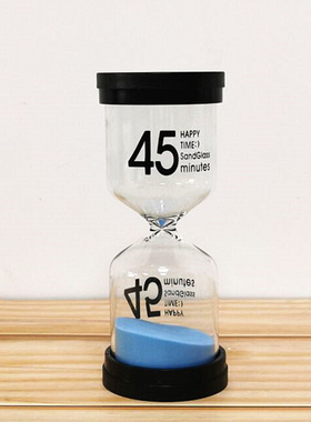 60.45.30分钟沙漏创意装饰小儿童刷牙防摔沙漏计时器