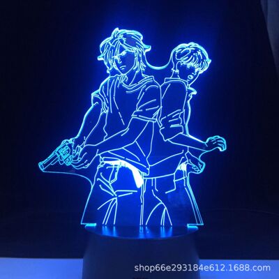 日漫战栗杀机BANANAFISH动漫LED小夜灯亚克力3D灯手办